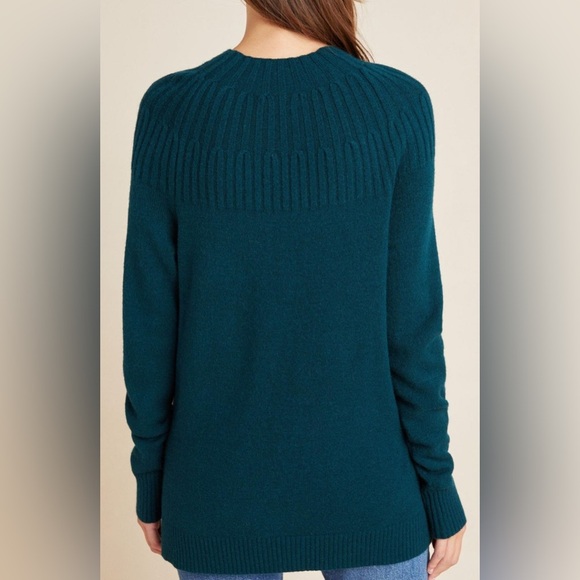 🌹BY ANTHROPOLOGIE KNIT MOCK NECK SWEATER - Picture 2 of 9